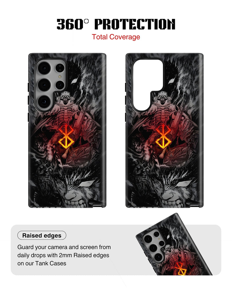 Samsung Galaxy S24 Ultra Tank Case | Anime (Brand of Sacrifice)