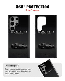 Samsung Galaxy S23 Ultra Tank Case | Sports Car (Bugatti)