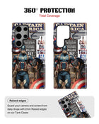 Samsung Galaxy S24 Ultra Tank Case | Superhero (Captain America Originals)