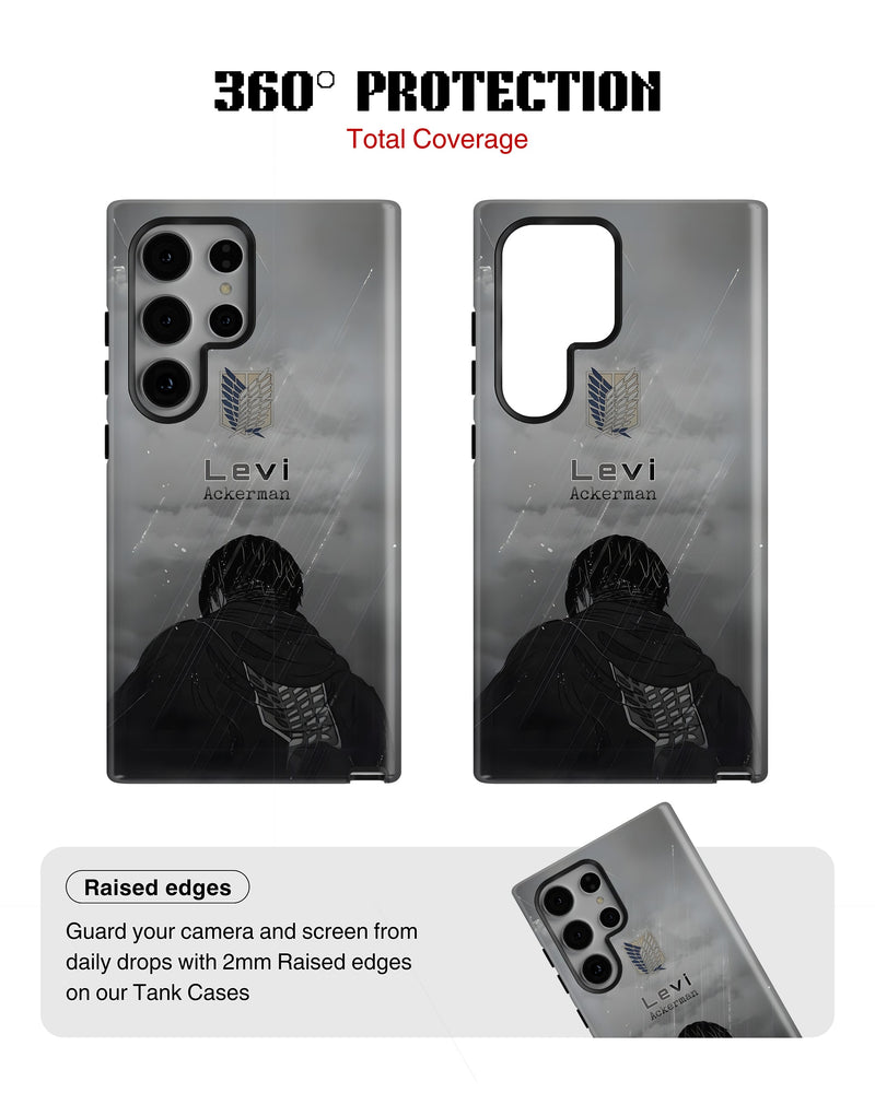 Samsung Galaxy S24 Ultra Tank Case | Anime (Captain Levi)