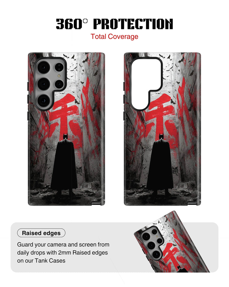 Samsung Galaxy S24 Ultra Tank Case | Superhero (Dark Alley)