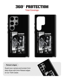 Samsung Galaxy S24 Ultra Tank Case | Anime (Eren Yeager)