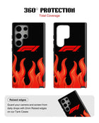 Samsung Galaxy S24 Ultra Tank Case | Formula 1 (F1 Flames)