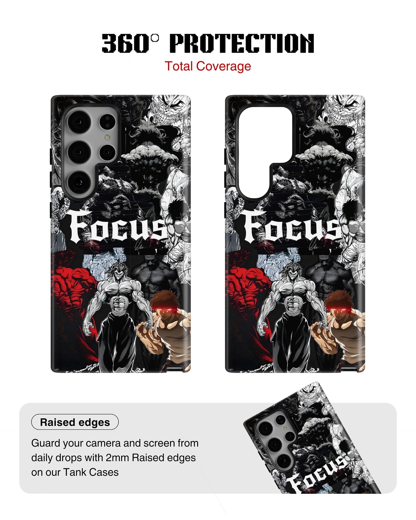 Samsung Galaxy S23 Ultra Tank Case | Anime (Focus Mode)