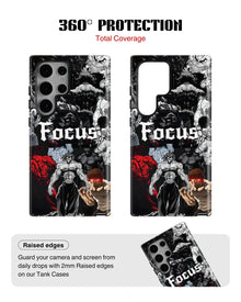 Samsung Galaxy S24 Ultra Tank Case | Anime (Focus Mode)