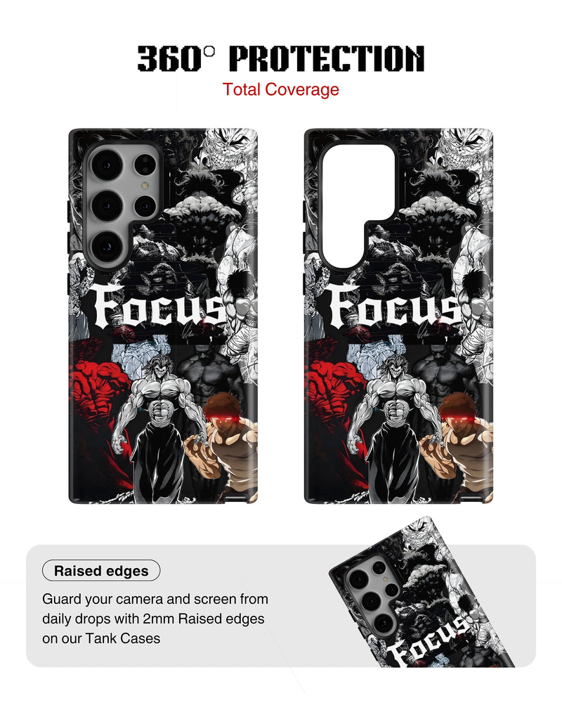 Samsung Galaxy S24 Ultra Tank Case | Anime (Focus Mode)