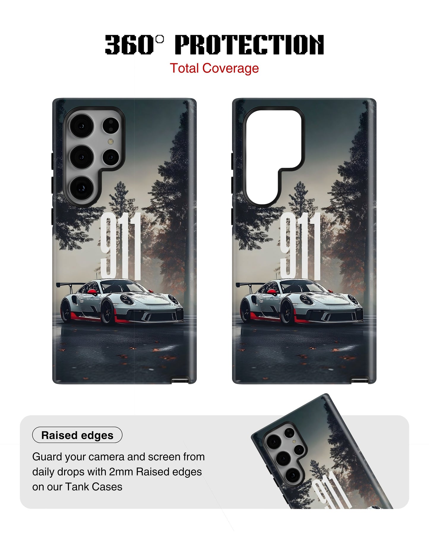 Samsung Galaxy S24 Ultra Tank Case | Sports Car (Forest Run)