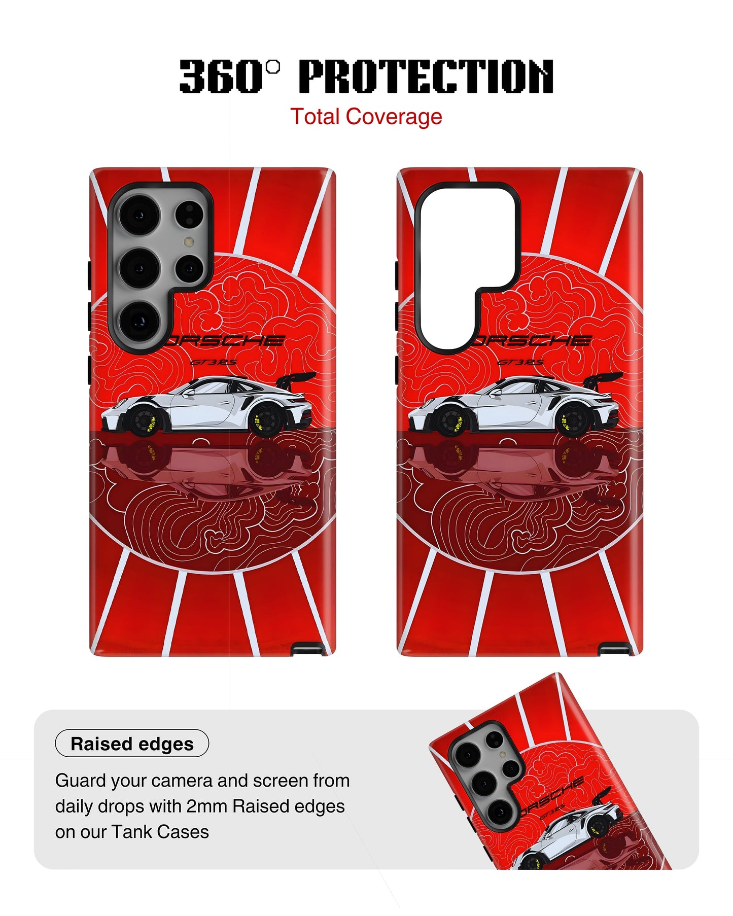 Samsung Galaxy S24 Ultra Tank Case | Sports Car (GT3 Pulse)