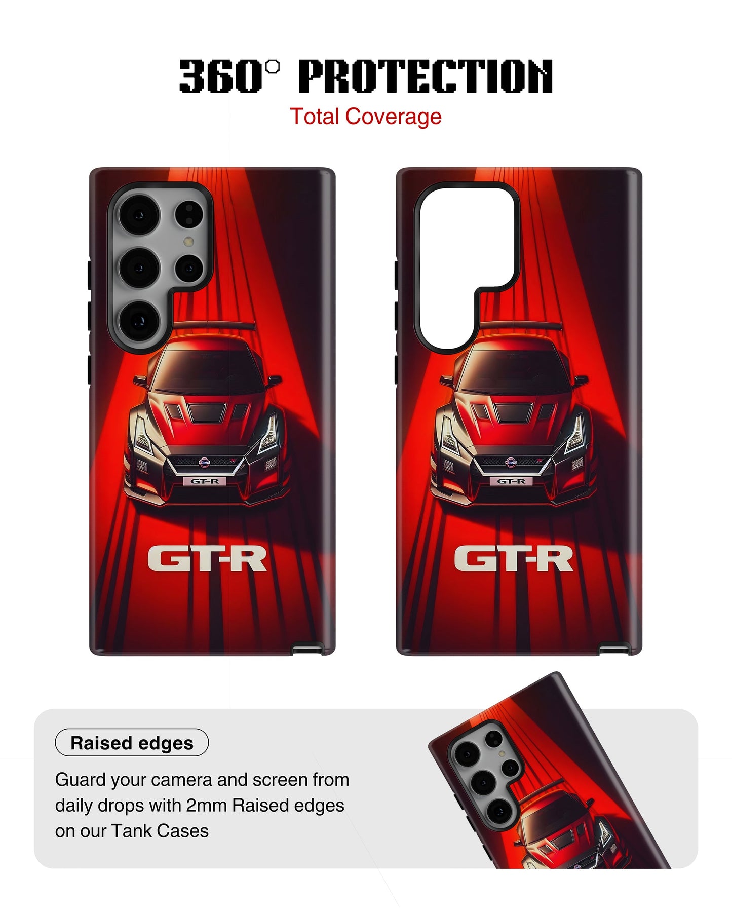 Samsung Galaxy S24 Ultra Tank Case | Sports Car (GTR)