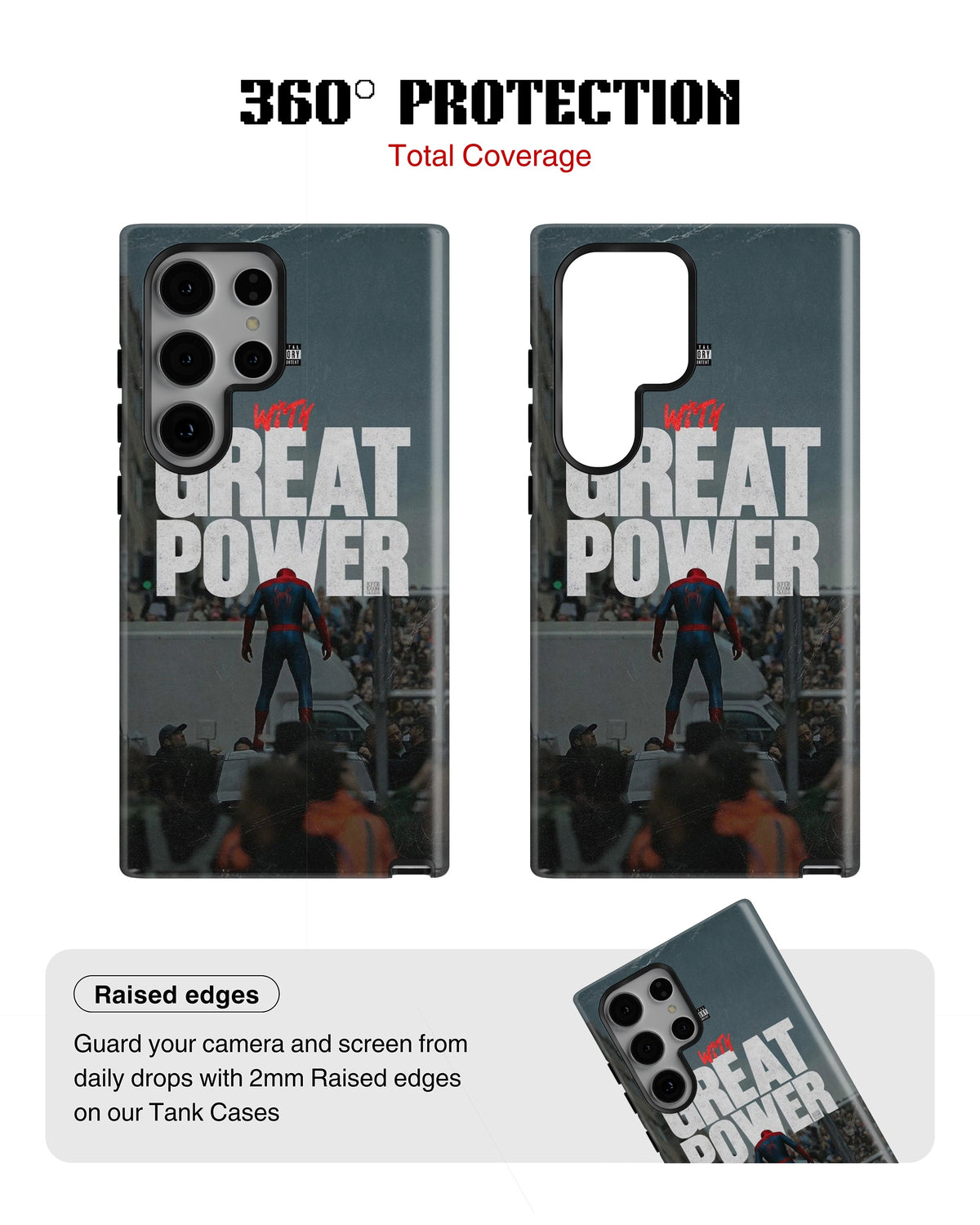 Samsung Galaxy S24 Ultra Tank Case | Superhero (Great Power)