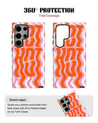 Samsung Galaxy S24 Ultra Tank Case | Girls Aesthetics (Hot Wave)