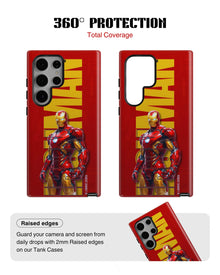 Samsung Galaxy S24 Ultra Tank Case | Superhero (Iron Ascend)