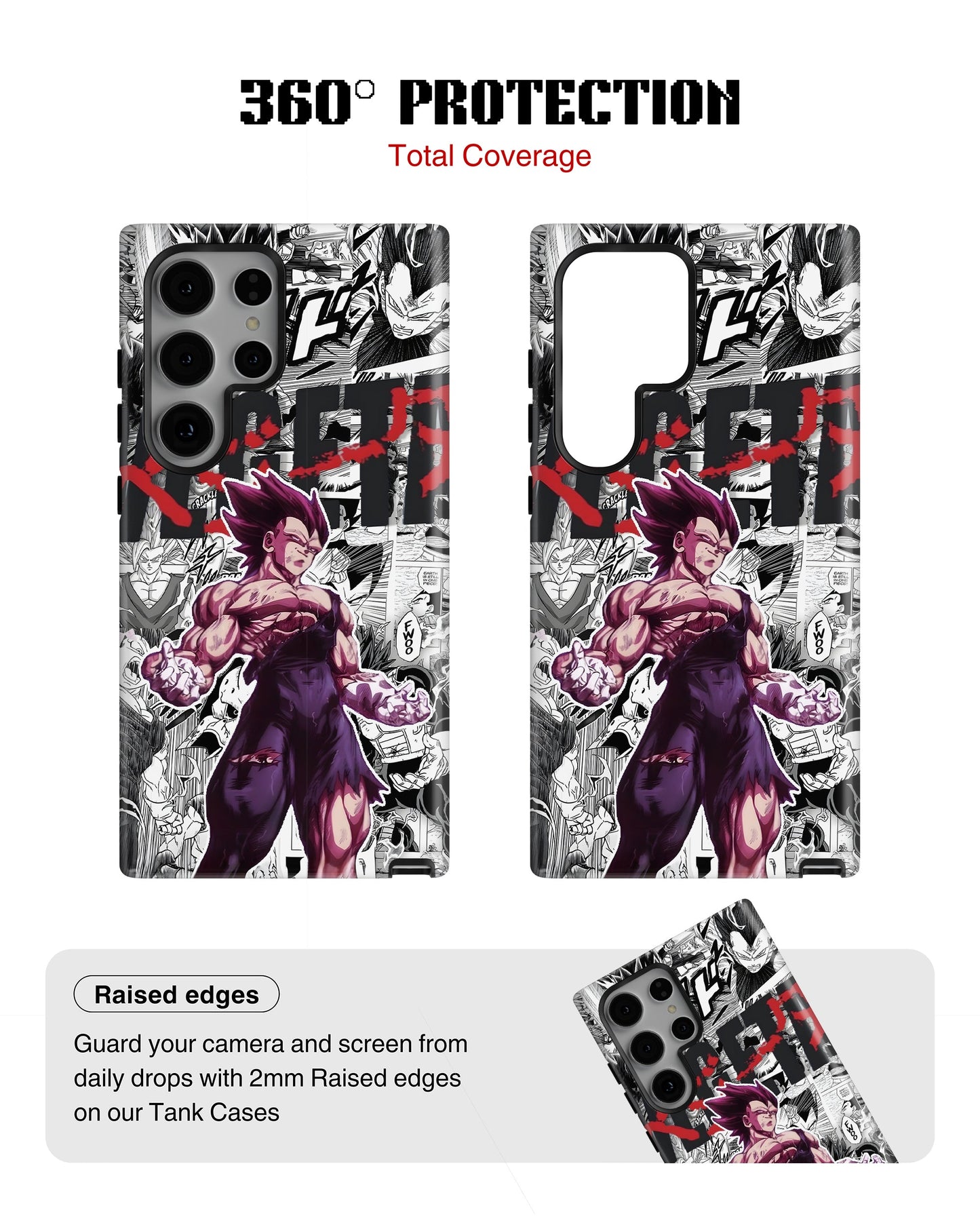 Samsung Galaxy S23 Ultra Tank Case | Anime (Limit Breaker)