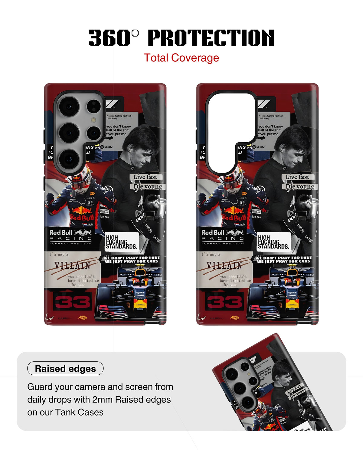 Samsung Galaxy S23 Ultra Tank Case | Formula 1 (Max Verstappen)