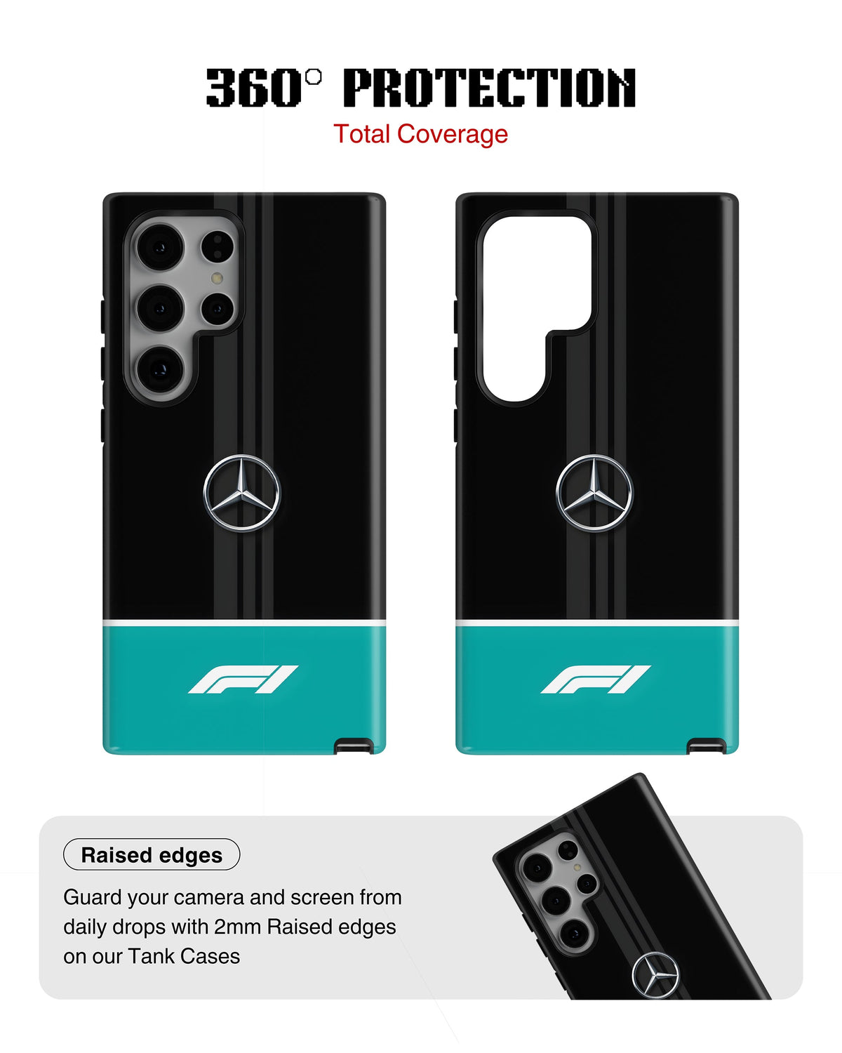 Samsung Galaxy S24 Ultra Tank Case | Formula 1 (Mercedes Originals)