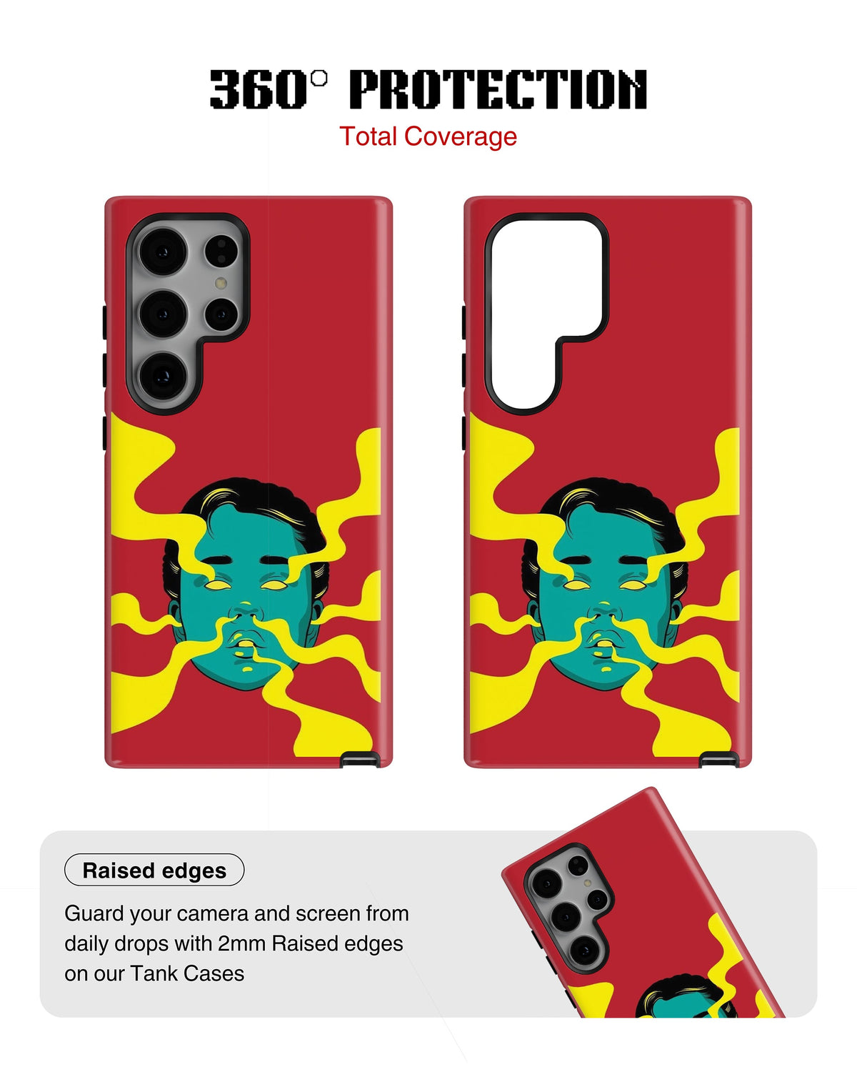 Samsung Galaxy S24 Ultra Tank Case | Modernism (Mind Melt)