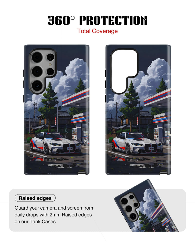 Samsung Galaxy S24 Ultra Tank Case | Sports Car (Moto GP)