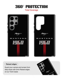 Samsung Galaxy S23 Ultra Tank Case | Sports Car (Mustang 1968)