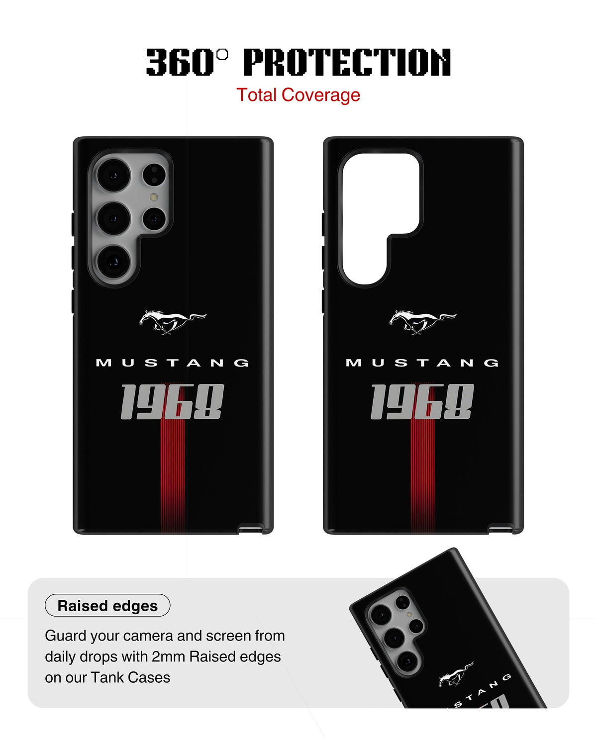 Samsung Galaxy S24 Ultra Tank Case | Sports Car (Mustang 1968)