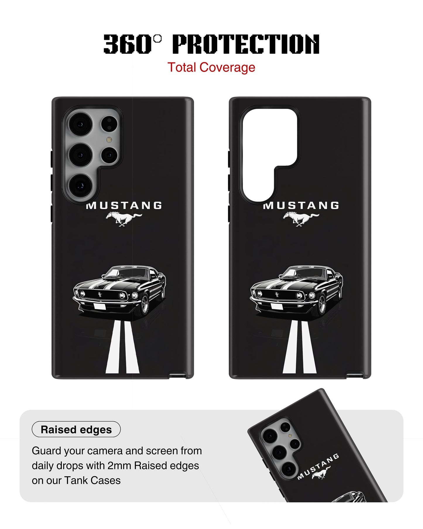 Samsung Galaxy S23 Ultra Tank Case | Sports Car (Mustang)