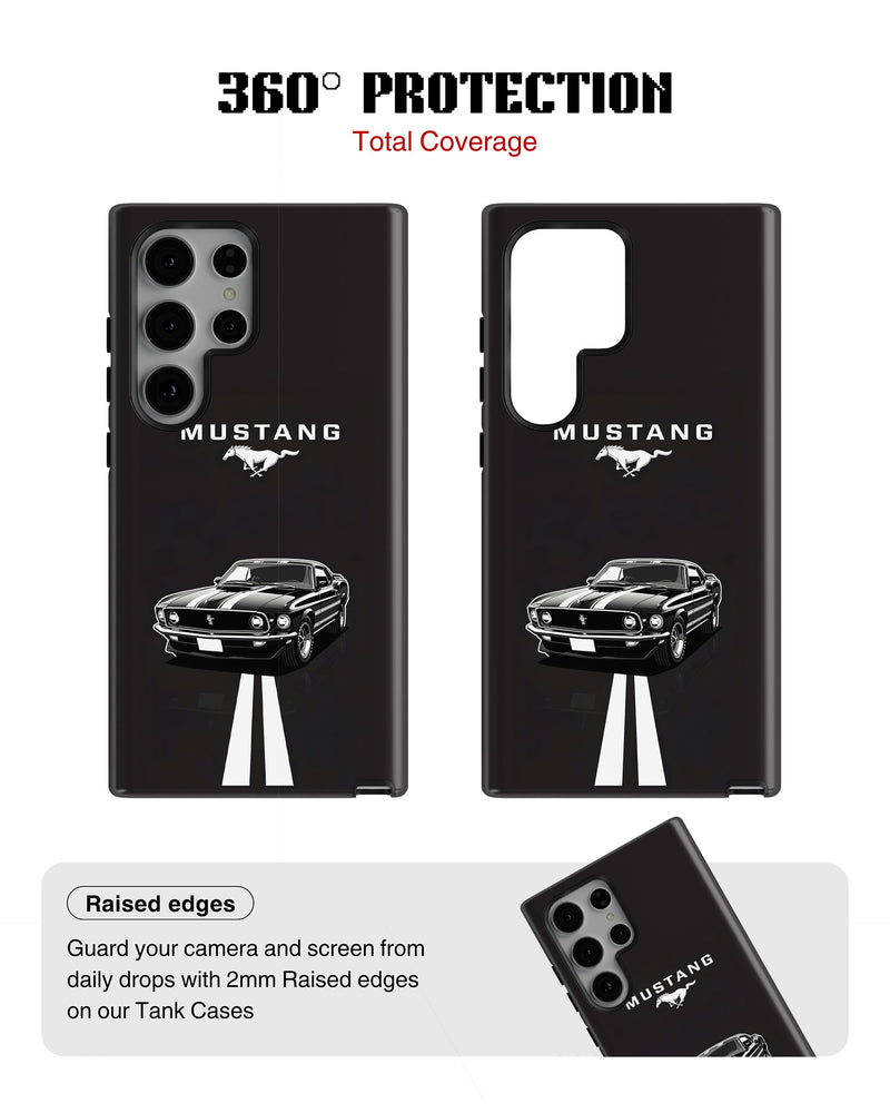 Samsung Galaxy S24 Ultra Tank Case | Sports Car (Mustang)