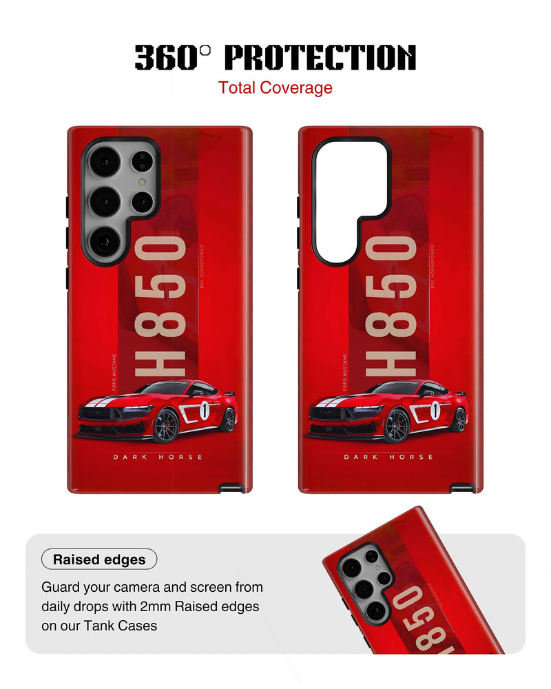 Samsung Galaxy S24 Ultra Tank Case | Sports Car (Mustang H850)