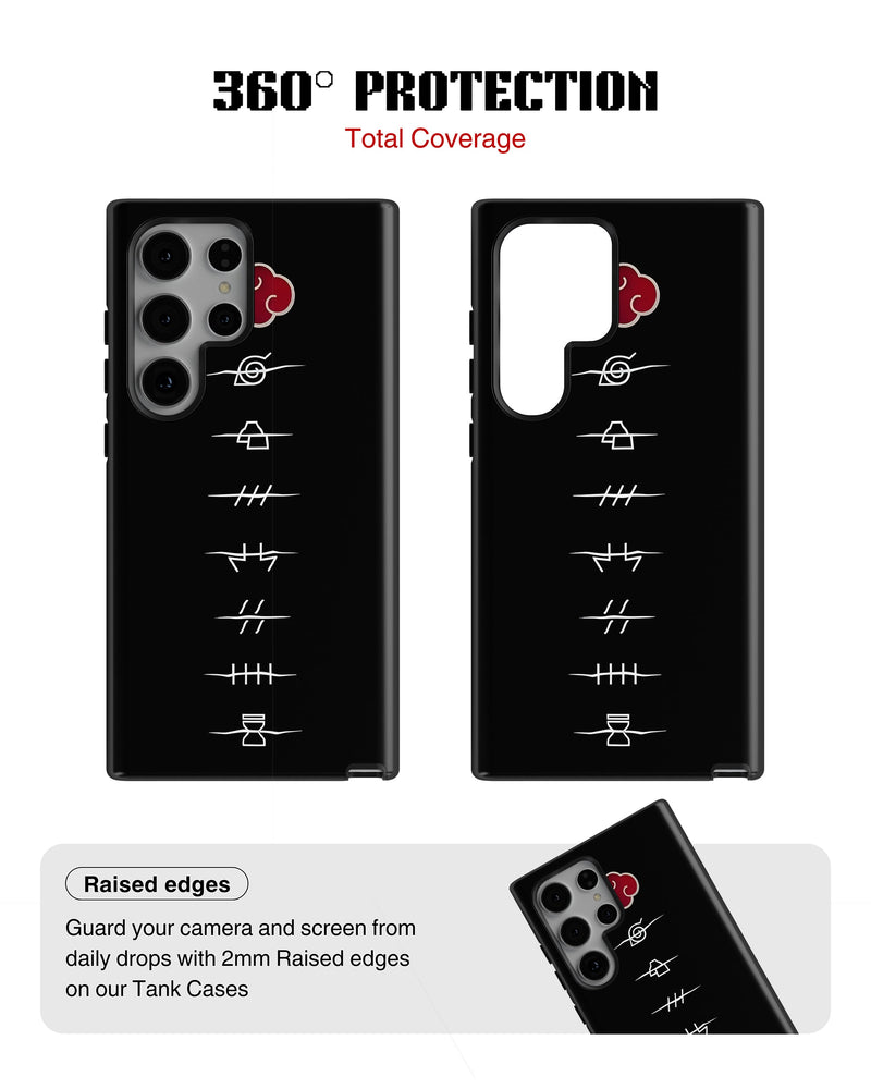 Samsung Galaxy S23 Ultra Tank Case | Anime (Naruto)