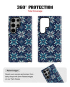 Samsung Galaxy S24 Ultra Tank Case | Textures (Nordic Frost)