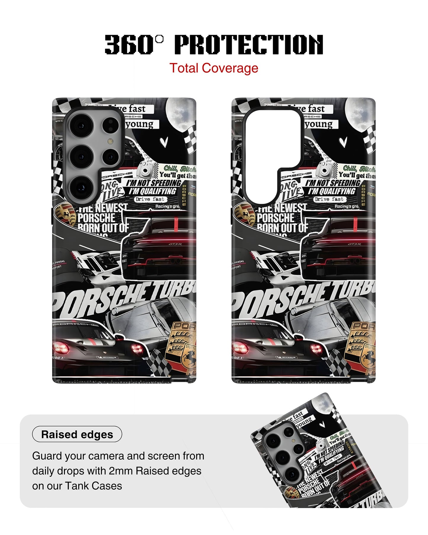 Samsung Galaxy S24 Ultra Tank Case | Sports Car (Porsche Sports Classics)