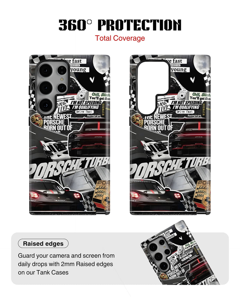 Samsung Galaxy S24 Ultra Tank Case | Sports Car (Porsche Sports Classics)