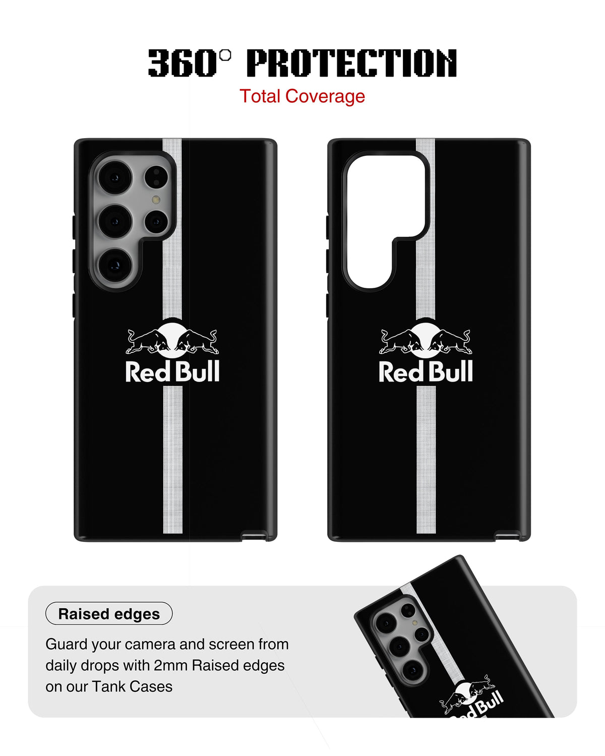 Samsung Galaxy S24 Ultra Tank Case | Formula 1 (Redbull Logo)