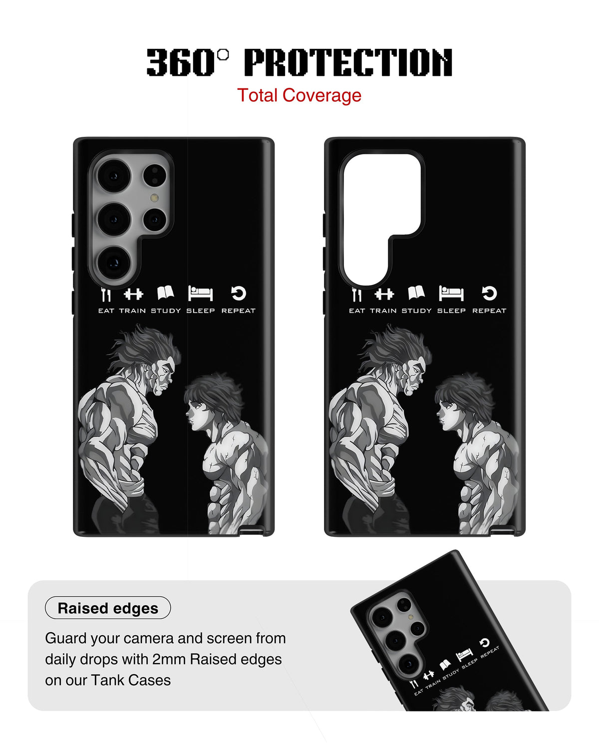 Samsung Galaxy S24 Ultra Tank Case | Anime (Relentless)