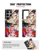 Samsung Galaxy S24 Ultra Tank Case | Anime (Saiyan Faces)