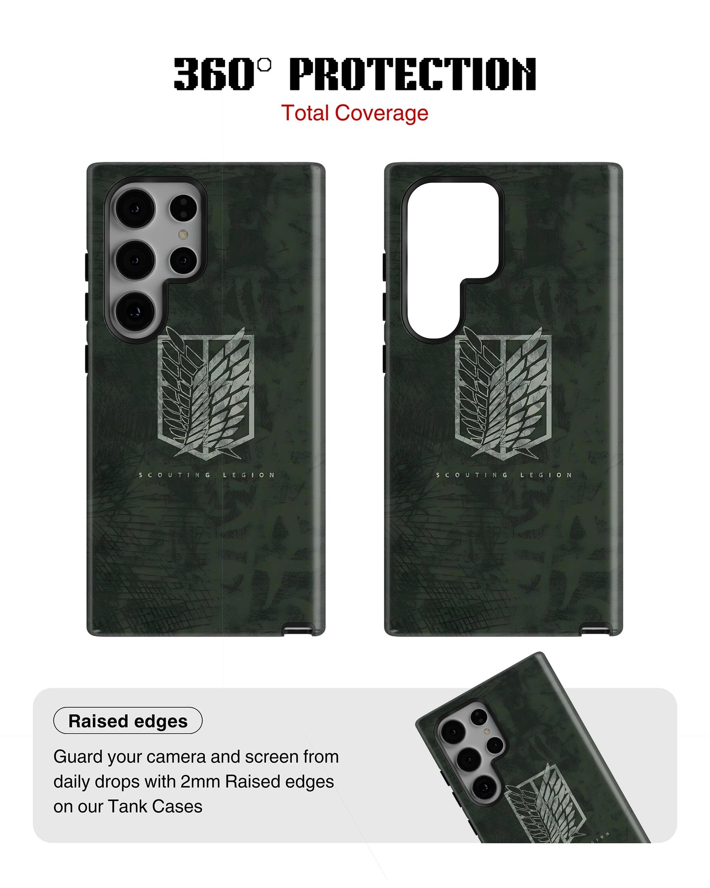 Samsung Galaxy S24 Ultra Tank Case | Anime (Scouting Wings)