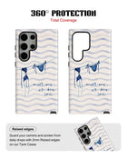 Samsung Galaxy S24 Ultra Tank Case | Girls Aesthetics (Sea Breeze)