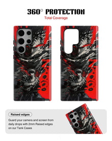 Samsung Galaxy S23 Ultra Tank Case | Anime (Shadow Warrior)