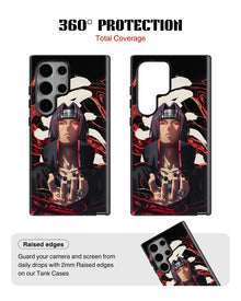Samsung Galaxy S24 Ultra Tank Case | Anime (Silent Itachi)