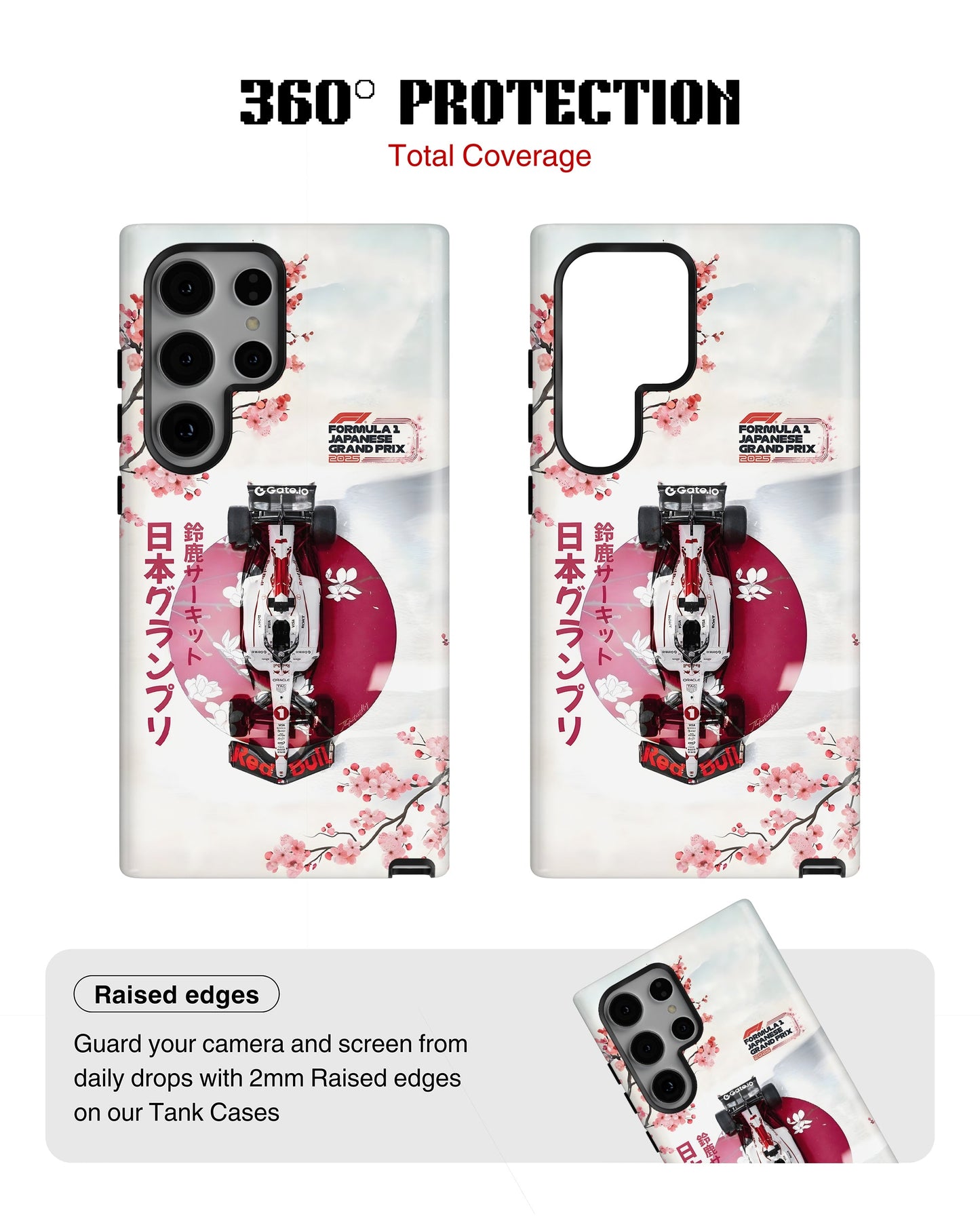 Samsung Galaxy S23 Ultra Tank Case | Formula 1 (Suzuka Grid)