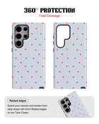 Samsung Galaxy S24 Ultra Tank Case | Girls Aesthetics (Sweet Stripes)