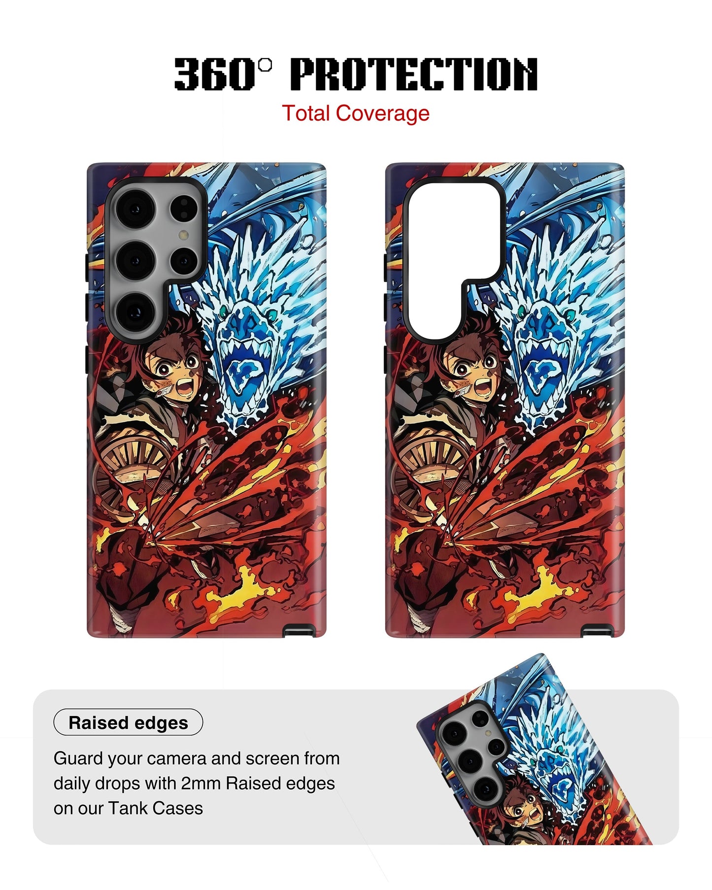 Samsung Galaxy S24 Ultra Tank Case | Anime (Tanjiro)