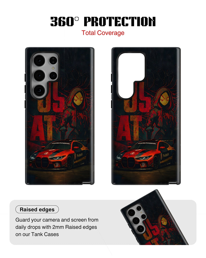 Samsung Galaxy S24 Ultra Tank Case | Sports Car (Urban Outlaw)