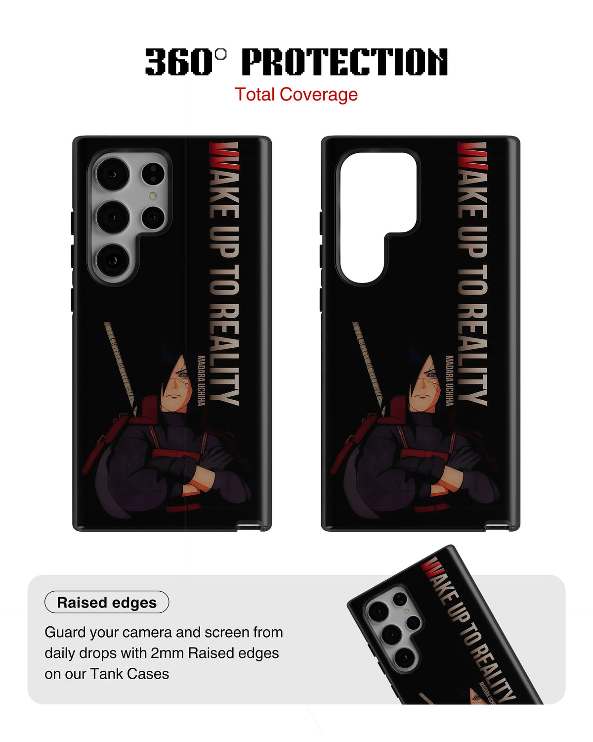Samsung Galaxy S23 Ultra Tank Case | Anime (Wake up to Reality)