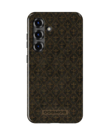 Samsung Galaxy S25 Tank Case | Textures (Antique Fleur)
