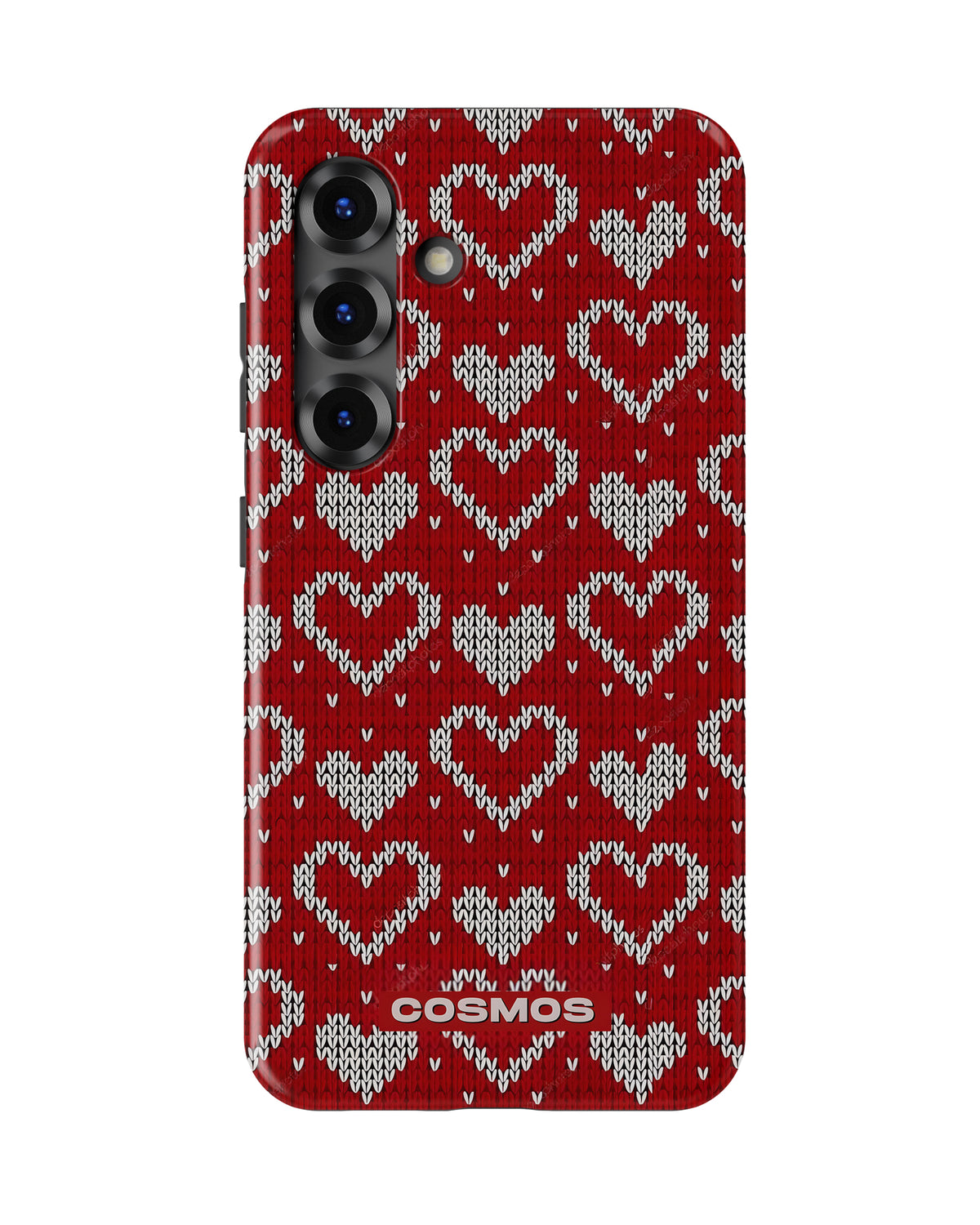 Samsung Galaxy S25 Tank Case | Textures (Candy Hearts)