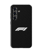 Samsung Galaxy S25 Tank Case | Formula 1 (Carbon Grid)