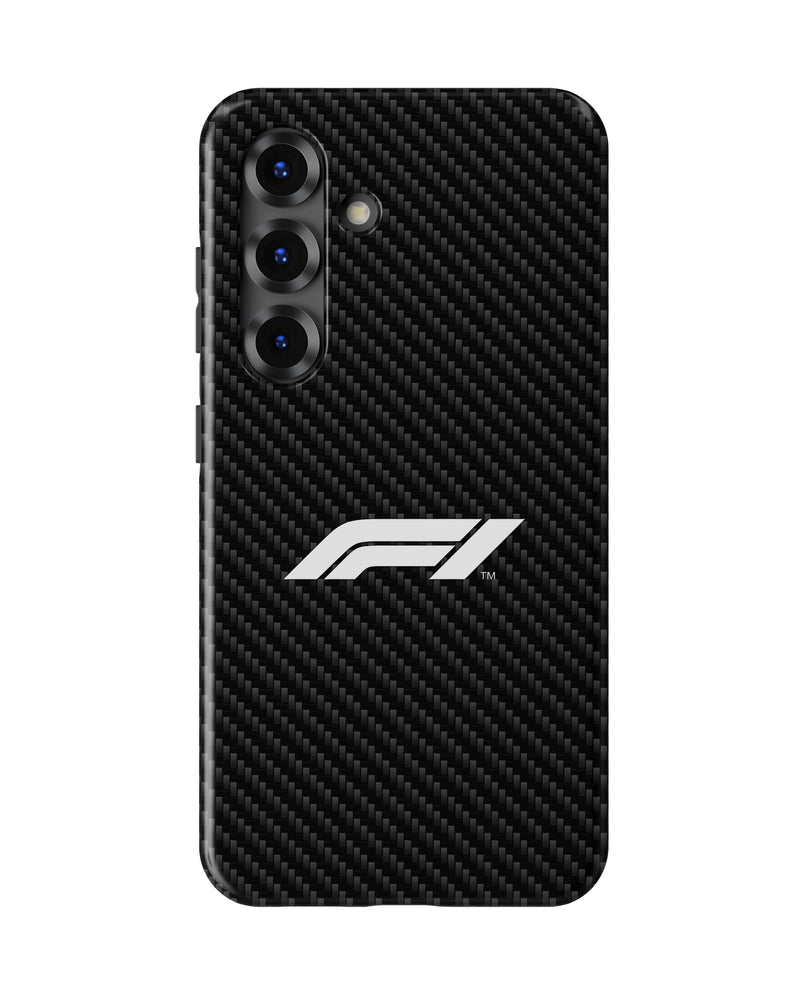 Samsung Galaxy S25 Tank Case | Formula 1 (Carbon Grid)