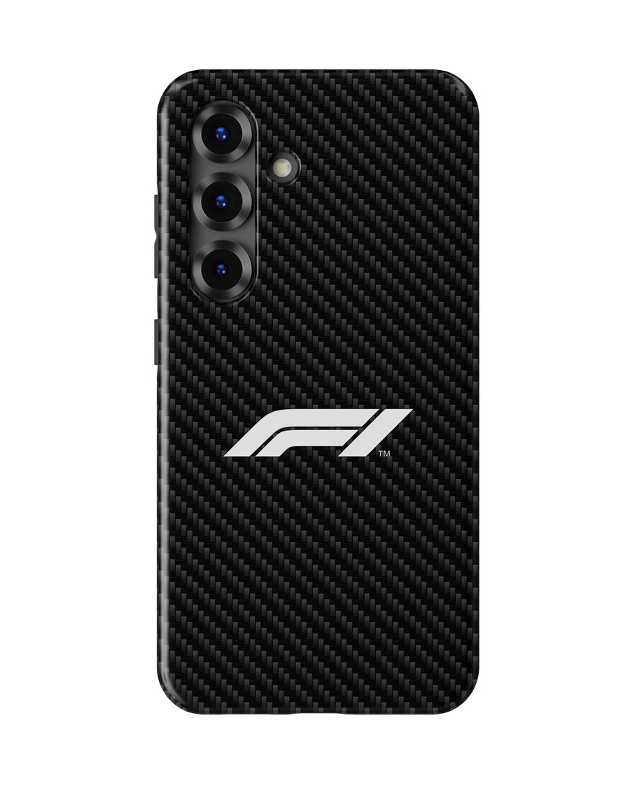 Samsung Galaxy S25 Tank Case | Formula 1 (Carbon Grid)