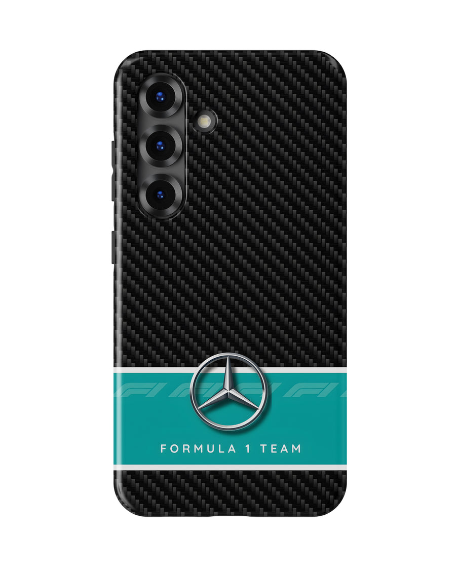 Samsung Galaxy S26 Tank Case | Formula 1 (Carbon Mercedes)