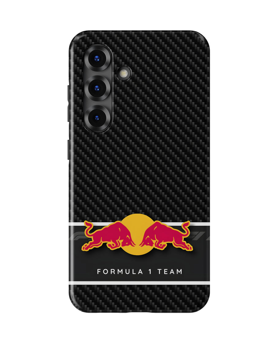 Samsung Galaxy S25 Tank Case | Formula 1 (Carbon Redbull)