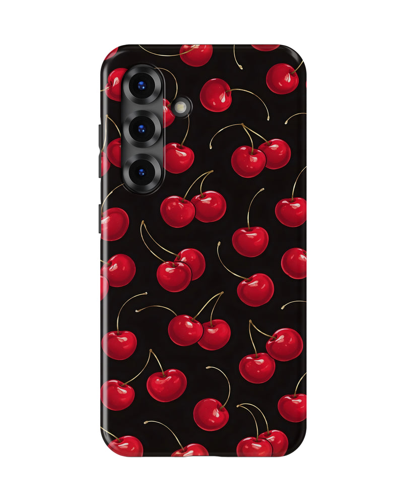 Samsung Galaxy S25 Tank Case | Girls Aesthetics (Cherry Pop)